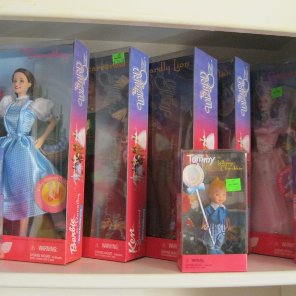 8 Wizard of OZ Dolls - New - Collectible Set 1999 - Picture 1 of 8